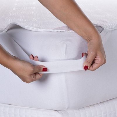 Protetor De Colchão Queen Impermeável Com Elástico - 1 Peça - padrão de fabricação alto
