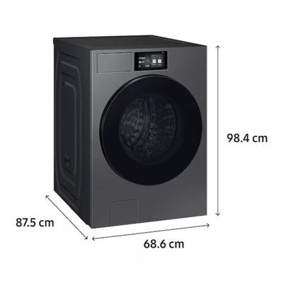 Lavadora Samsung Bespoke Ai 20Kg Inox 220V WF90F20ADSBZ