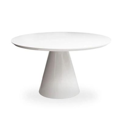 Mesa de Jantar Cone 140 cm Laqueada Branco