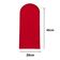 Cabeceira Solteiro Design Nuvem 45cm 5 Placas Em Suede Macio Vermelho