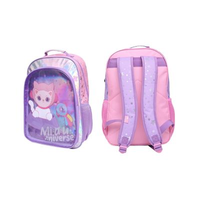 Mochila Infantil Miauniverse Lilás - YINS