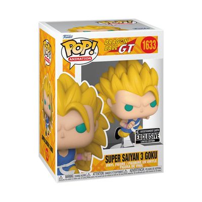 Funko Pop Dragon Ball Gt 1633 Super Saiyan 3 Goku Exclusive