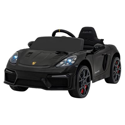 Carro Elétrico Infantil Porsche Spyder 718 RS 12V Preto Bel Único / 12V