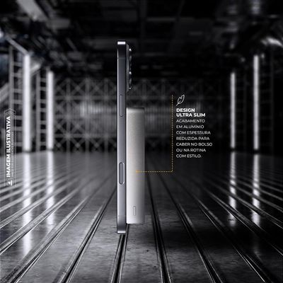 Carregador Portátil 10.000mAh - Ultra Slim  Gshield