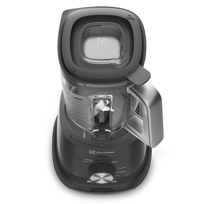 Liquidificador Electrolux 3,2L Efficient com TriForce 15 Velocidades Cinza 110V