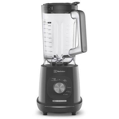 Liquidificador Electrolux 3,2L Efficient com TriForce 15 Velocidades Cinza 110V