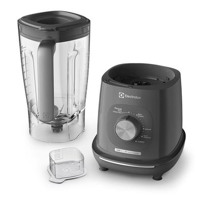 Liquidificador Electrolux 3,2L Efficient com TriForce 15 Velocidades Cinza 110V