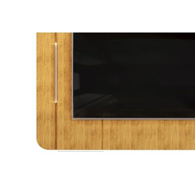 Painel Quarto P- Tv Até 65 Pol Adele 180x132cm Off White - Dj Móveis