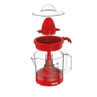Espremedor Frutas Arno Suco Express 0,75l - Cp32 Vermelho 110V