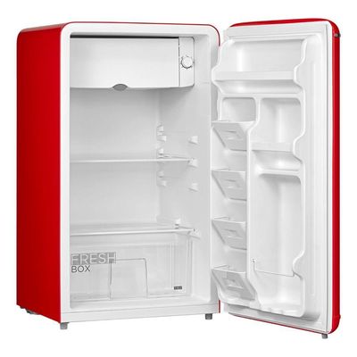 Frigobar Retrô Vermelho 93L Inverter Midea MDRD142RTD323 Bivolt