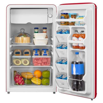 Frigobar Retrô Vermelho 93L Inverter Midea MDRD142RTD323 Bivolt