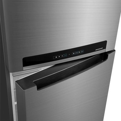 Geladeira Frost Free Duplex 394L Inverter Inox Midea MDRT533EVD461 110V