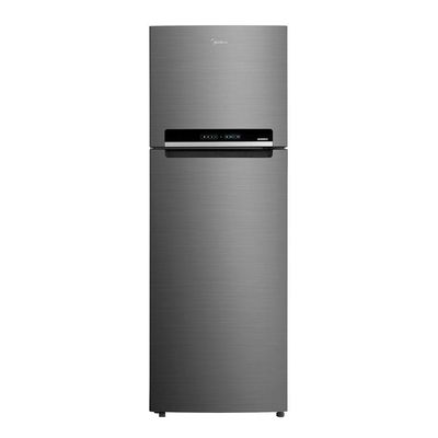 Geladeira Frost Free Duplex 394L Inverter Inox Midea MDRT533EVD462 220V