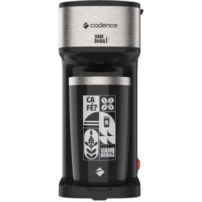 Cafeteira Elétrica Cadence Vambora Com Copo Térmico 110V