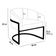 Poltrona Sala Decorativa Industrial Dourada Kit 2 Arielle Suede Marrom Rato D03 - D'Rossi