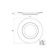 Conjunto 8 Pratos Raso Mesa Canyon Porcelana Decorada 25 Cm - Tramontina