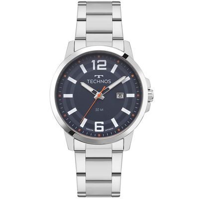 Relógio Technos Masculino Ref: 2115ucp/1a Racer Prateado