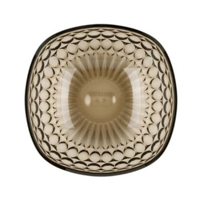 TIGELA BOWL GUZZINI EM ACRÍLICO VANITY TERRA 16CM SMOKE 129716AR00
