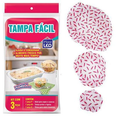 TAMPA FÁCIL 3 PEÇAS 1P,1M e 1G