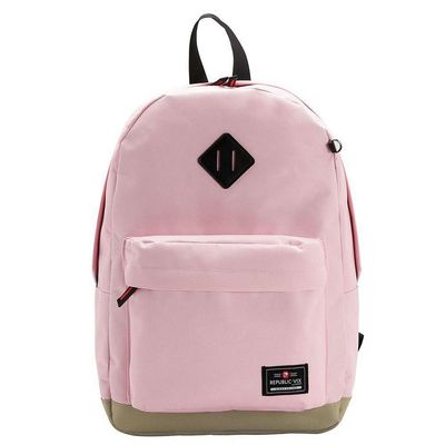 Mochila Escolar Juvenil Republic Vix By Chenson 8731238 Rosa