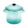 STOCKPOT LE CREUSET EM AÇO INOX ESMALTADO 22CM 7,6L AZUL COOL MINT 56000084960003