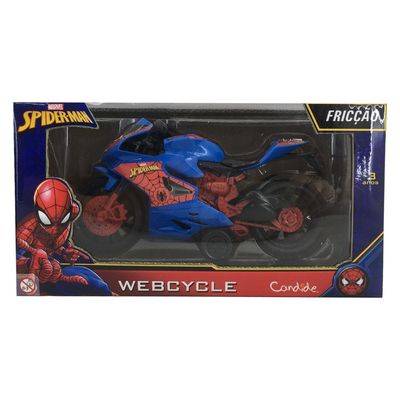 Kit Homem-Aranha - Laptop Infantil Bilíngue + Moto Roda Livre Webcycle