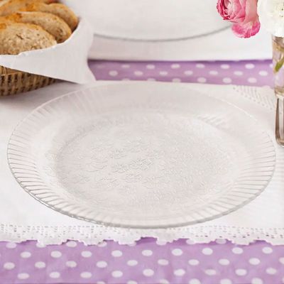 Prato Raso de Vidro Duralex Primavera 23cm 12 Unidades - Nadir 5731