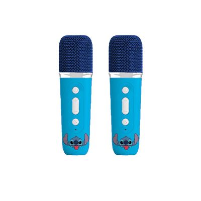Caixa de Som Bluetooth Karaokê Infantil Stitch