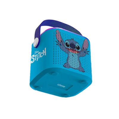 Caixa de Som Bluetooth Karaokê Infantil Stitch