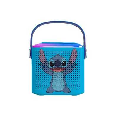 Caixa de Som Bluetooth Karaokê Infantil Stitch
