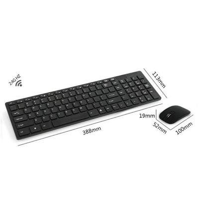 Kit Teclado e Mouse Bluetooth - Branco - Verde