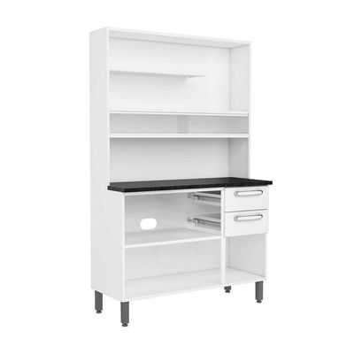 Cozinha Compacta Aço 6 Portas 2 Gav Bco Evidence Bertolini Branco