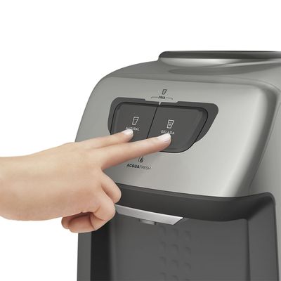 Bebedouro de Água Electrolux Prata com Refrigeração Eletrônica (BE11X) Bivolt
