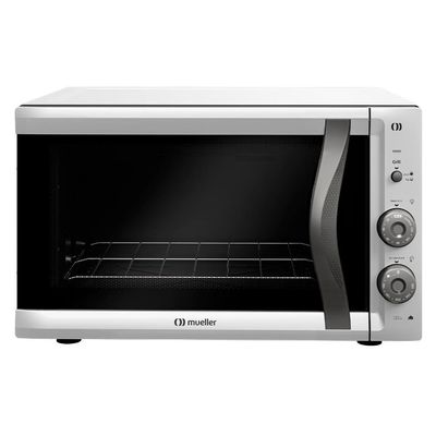 Forno Elétrico De Bancada Mueller 50L E Vidro Duplo 220V