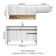 Cozinha Modulada 3 Pecas Com Balcao Pia Line Supremo Cp Freijo Ktp Supremo Cp Freijo