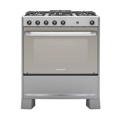 Fogão Select Prata Mesa Inox 5 Queimadores Bivolt Fgisl510prix Suggar Bivolt