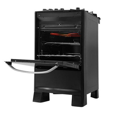 Fogão Master Grill 4 Queimadores Preto Suggar 110V
