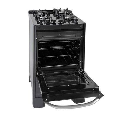 Fogão Master Grill 4 Queimadores Preto Suggar 110V