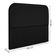 Cabeceira Casal 140 Cm Com Frame Alana Suede Preto Artte Preto