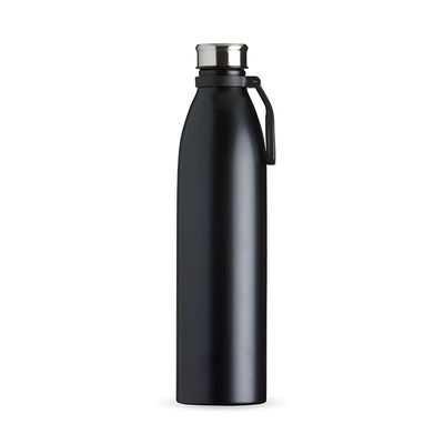 Garrafa De Inox Fosca Com Alça Academia Passeio Roxo