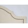 Cabeceira Casal Provençal Luxo 140x60 Suede Off White - Tachas Fumê