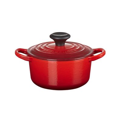 PANELA REDONDA LE CREUSET SIGNATURE 14CM VERMELHO 25177140602422