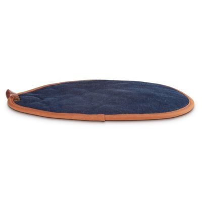 SUPORTE LE CREUSET PARA PANELAS EM ALGODÃO JEANS DARK BLUE DENIM 45200007760800