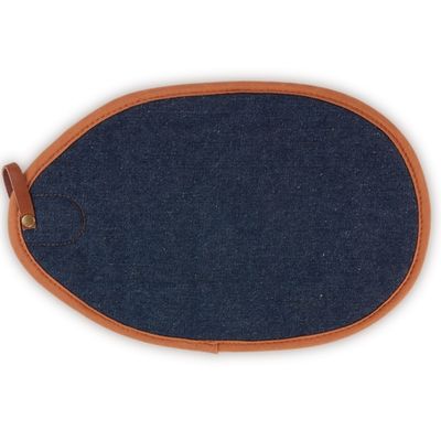 SUPORTE LE CREUSET PARA PANELAS EM ALGODÃO JEANS DARK BLUE DENIM 45200007760800