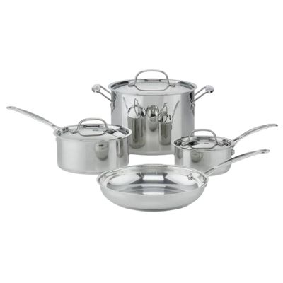 CONJUNTO CUISINART CHEF'S CLASSIC 7 PEÇAS EM AÇO INOX 77-7P1