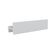 Porta Shampoo Linear 40cm Branco Standard