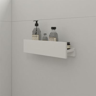 Porta Shampoo Linear 40cm Branco Standard