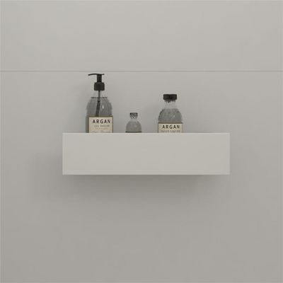 Porta Shampoo Linear 40cm Branco Standard