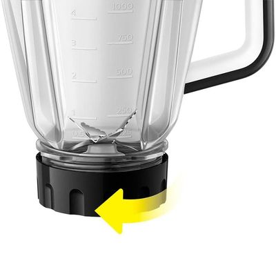 Liquidificador Philips Walita Ri2242/91 Jarra Inquebrável 1200w Preto 110V