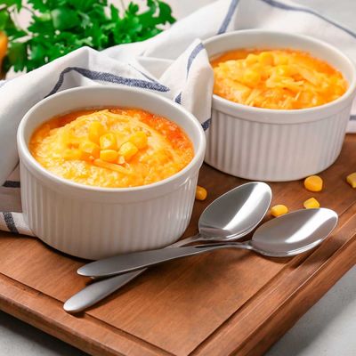 Ramequim Mini Porcelana Branco Forno 270ml 10cm